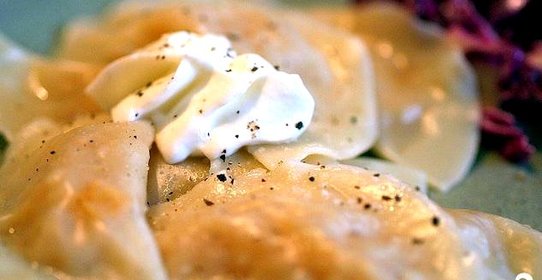 Вареники с картофелем и луком