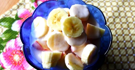 Фруктовый салат с нектарином