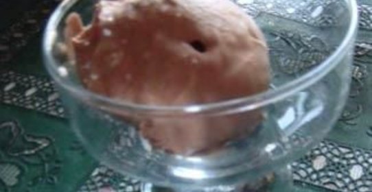 Шоколадное мороженое