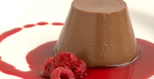Шоколадная панна-котта