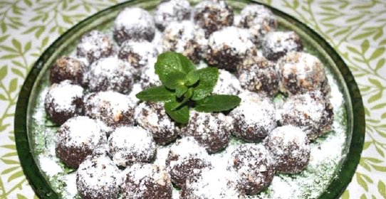 Десерт Морозные трюфели