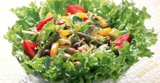 Салат с рисом и рыбой Необычный