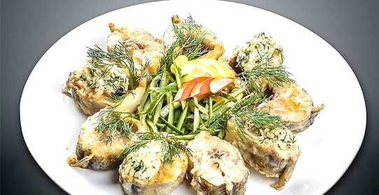 Жареная навага