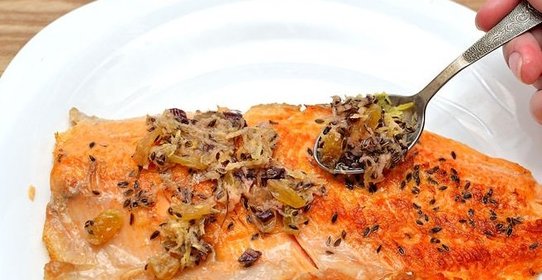 Радужная форель жареная