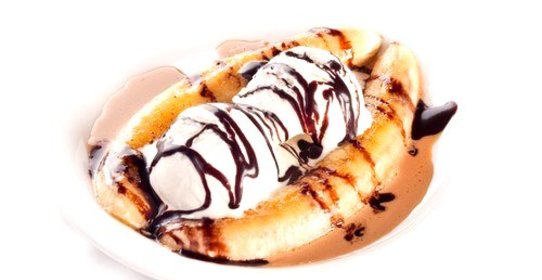 Быстрый банановый десерт