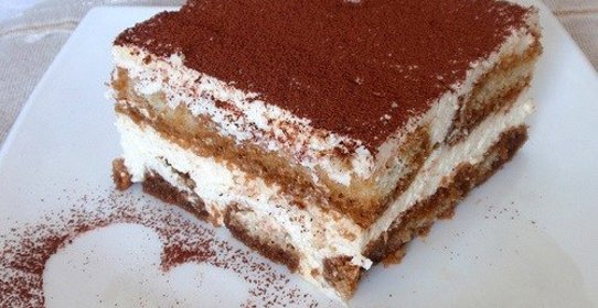 Тирамису со сливками