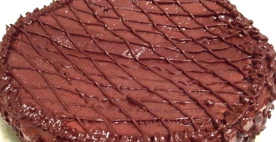 Бисквитный торт с заварным кремом