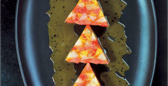 Цитрусовое желе с кули из маракуйи (рецепт гордона рамзи)