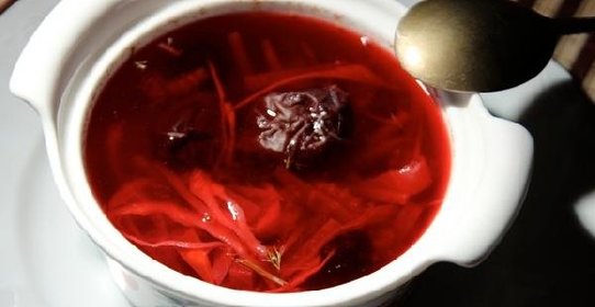 Вегетарианский царский борщ