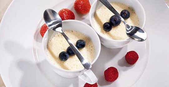 Сырный десерт с ароматом экзотических фруктов