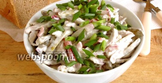 Салат по-строгановски