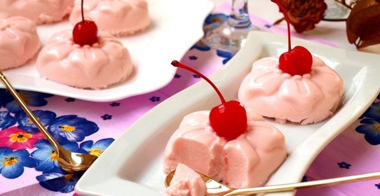 Воздушный сметанный десерт