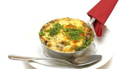 Рыбный жюльен