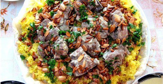 Мансеф из баранины