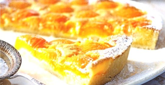 Тарт с абрикосами