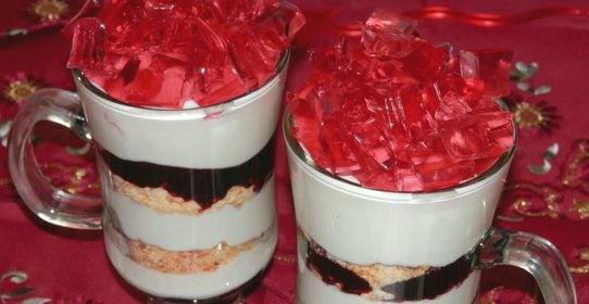 Десерт с сыром Рикотта