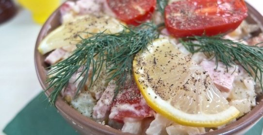 Клубнично-творожный десерт