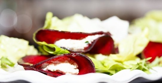 Салат с сыром из орехов кешью