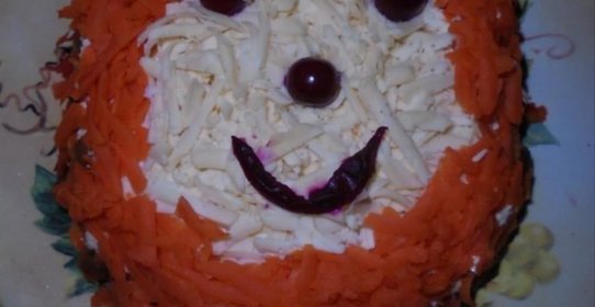 Салат Огненная обезьяна