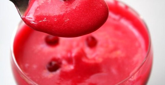 Мусс из клюквы