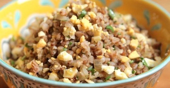 Каша гречневая рассыпчатая с яйцами