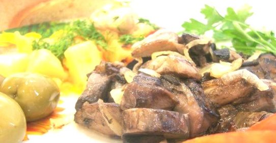 Запеченные подосиновики