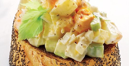 Классический яичный салат