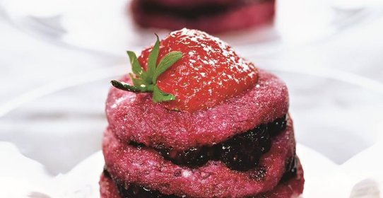 Ежевичный пудинг