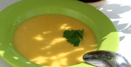 Сырный крем суп с плавленым сыром