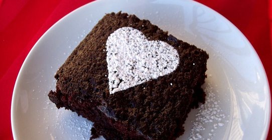Постный шоколадный кекс