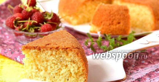 «Райский бисквит» в мультиварке