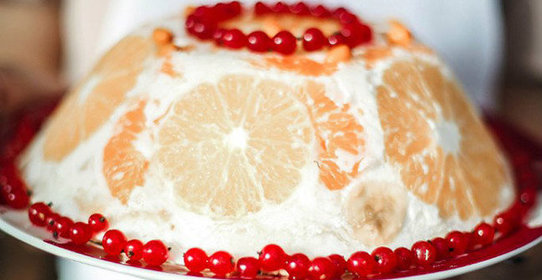 Десерт «Фруктовый каприз»