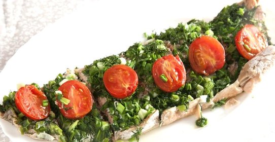 Филе горбуши в духовке