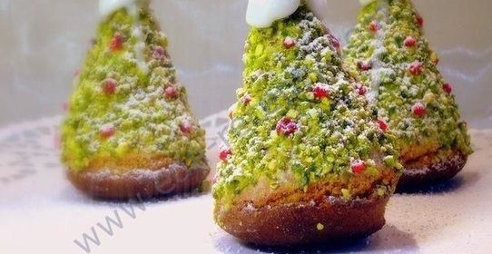 Пирожное Елочки