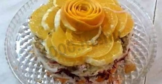 Салат Поцелуй любимой