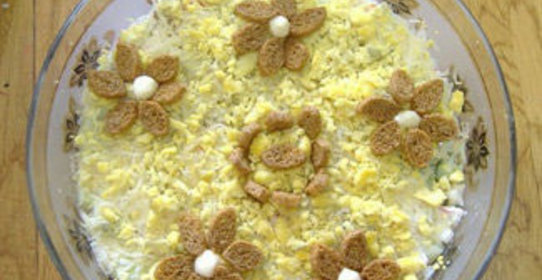 Салат Играем в прятки