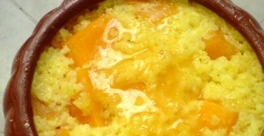 Каша из тыквы в духовке