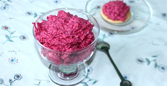 Салат Розовый фламинго