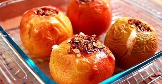 Запеченные яблоки