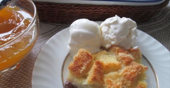 Пудинг хлебный