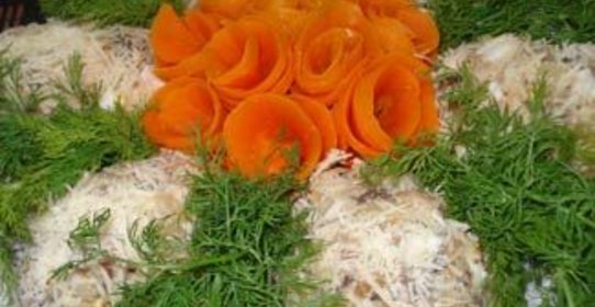 Салат Курочка ряба