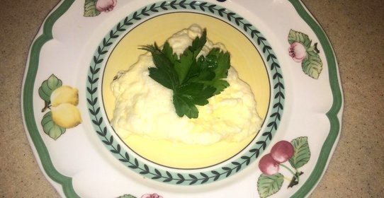 Французский омлет с сыром