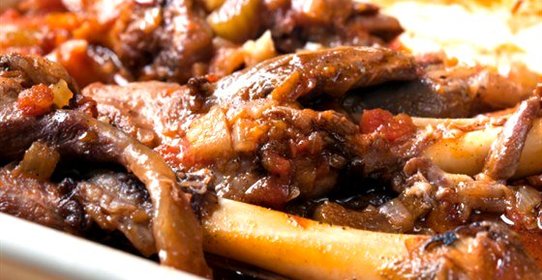 Баранья нога с тархуном