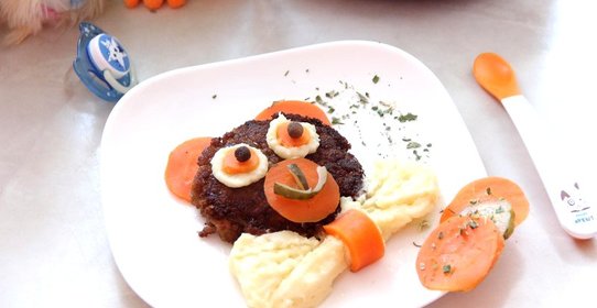 Детская котлета Мишка