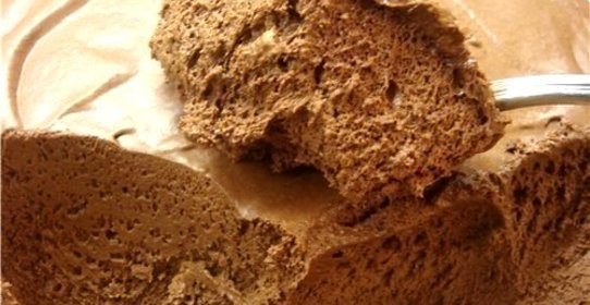 Шоколадный мусс на основе обезжиренного творога