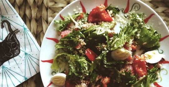 Салат с тунцом по‑провански