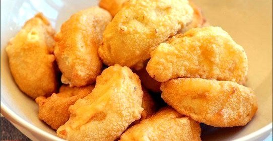 Яблоки в кляре и карамели