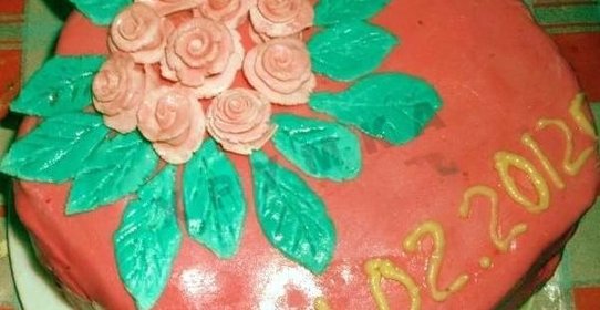 Торт на день Валентина для любимого