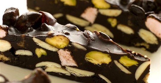 Шоколадное печенье с фисташками