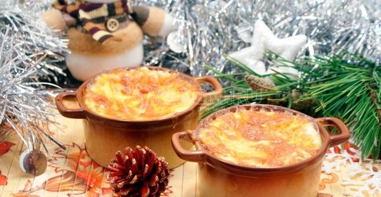 Новогодний жюльен